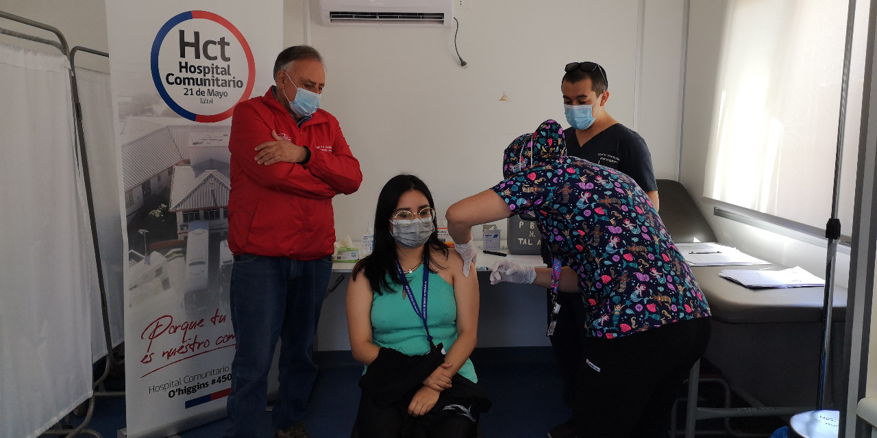 En 25 lugares de vacunación en toda la Región de Antofagasta se inicia inédita campaña