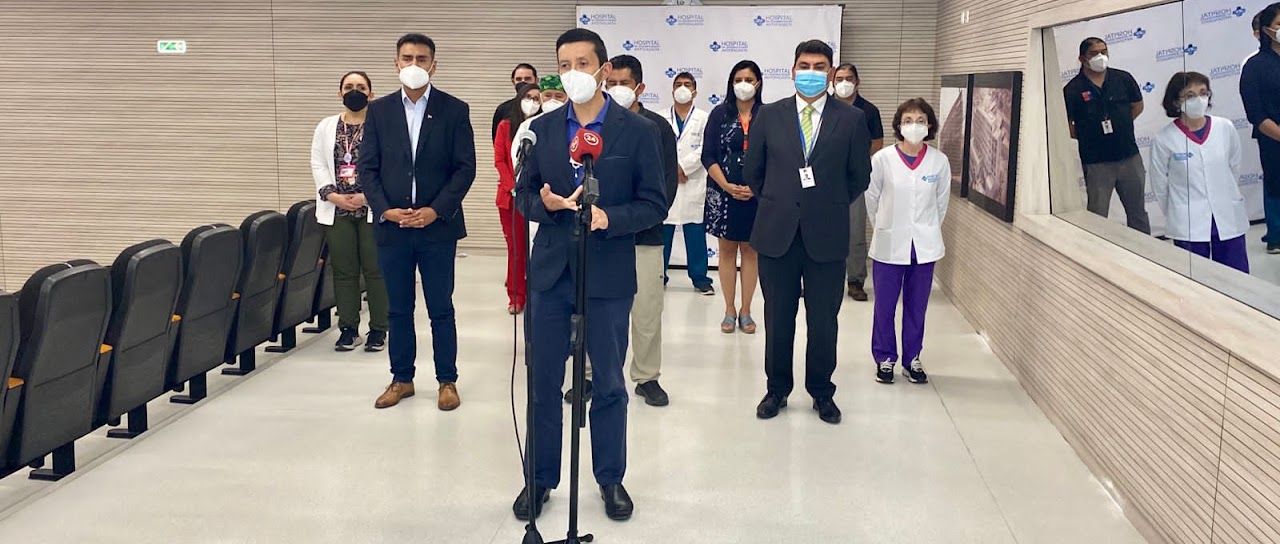 Valoraron y reconocieron esfuerzo de funcionarios de la salud a dos años del inicio de la pandemia Covid-19